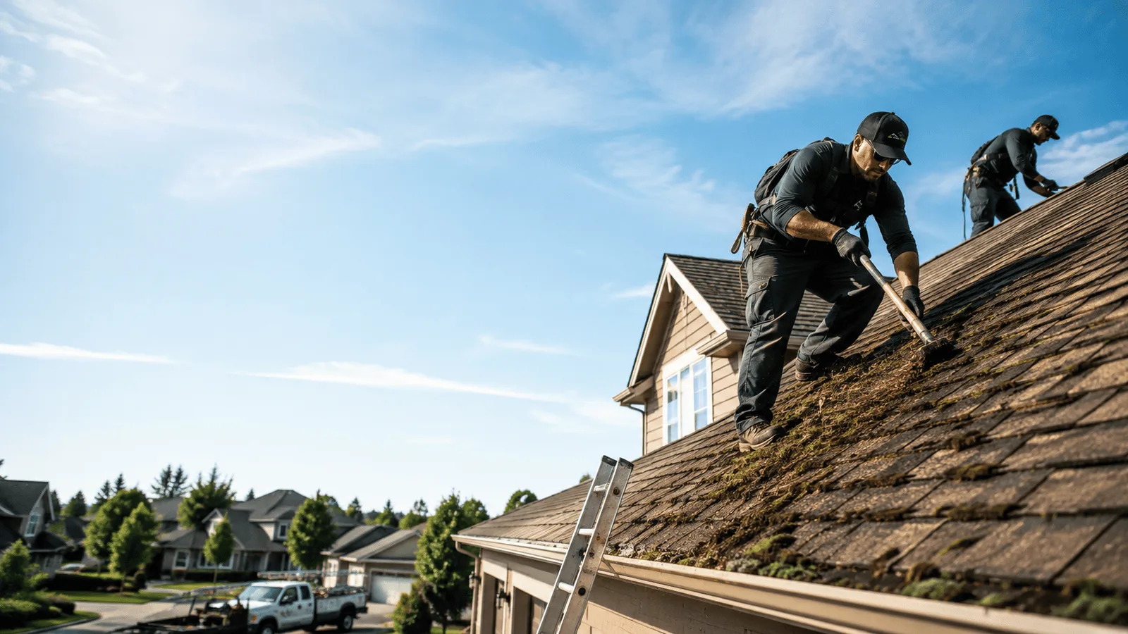 Roof Moss Removal in Conneaut, OH near me